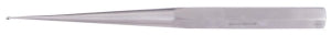 Medline Hex Handle Bone Curettes - Size 000 9" (22.8 cm) Hexagonal Handle Bone Curette with Straight 3.2 mm Oval Cup - MDS3248097