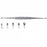 Medline Double-Ended Martini Bone Curette - 5-1/4" (13 cm) Double-Ended Martini Bone Curette with #1/2 4.0 mm and 5.0 mm Cups - MDS3249812