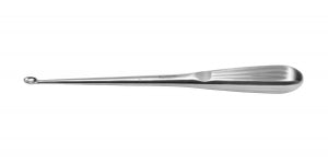 Medline Bruns Curettes Straight - CURETTE, BONE, STRAIGHT, 8.9MM, SZ 5, 9" - MDS3261205