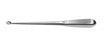 Medline Bruns Curettes Straight - CURETTE, BONE, STRAIGHT, 10.2MM, SZ 6, 9" - MDS3261206