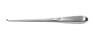 Medline Forward-Angled Bruns Curettes - CURETTE, BONE, ANG FWD, 4.7MM, SZ 1, 9" - MDS3261301