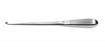 Medline Forward-Angled Bruns Curettes - CURETTE, BONE, ANG FWD, 7MM, SZ 3, 9" - MDS3261303