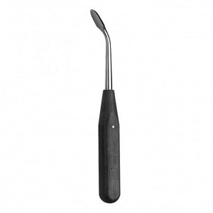 Medline Orthopedic Curved Raspatories - 7" (18 cm) Orthopedic Raspatory with Curved 6 mm Blade - MDS3295918