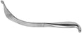 Medline Cobra Aufranc Retractors - 10" (25.4 cm) 32mm Cobra Aufranc Retractor with Serrated Blunt Tip - MDS3298001