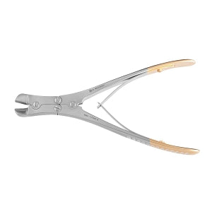 Medline Wire Cutters - 6.75" (17 cm) Long 1.7 mm Capacity Double-Action Side Cutting Wire Cutter with Angled Tungsten Carbide Jaws - MDS3354517