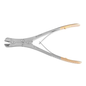 Medline Wire Cutters - 8.75" (22.2 cm) Long 2.5 mm Capacity Double-Action Side Cutting Wire Cutter with Angled Tungsten Carbide Jaws - MDS3354522