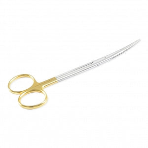 Medline Metzenbaum Tungsten Carbide Scissors - Metzenbaum Tungsten Carbide Titanium Scissors, Curved, 7" - MDS3422091