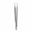 Medline Castroviejo Suture Forceps - 4.25" (10.8 cm) Long .5 mm Straight Tip Titanium Castroviejo Suture Forceps - MDS3448355