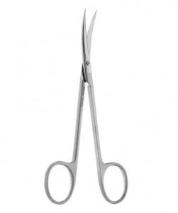 Medline Brophy Scissors - 5.5" (14 cm) Curved Brophy Scissors with Sharp / Sharp Tips - MDS3926041