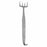 Medline Freeman Rake Retractors - 7" (17.8 cm) Long 1-1/2" (3.6 cm) Wide Freeman Rake Retractor with 4 Sharp Prongs - MDS3956614