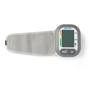 Medline Digital Wrist Blood Pressure Monitors - Digital Wrist Blood Pressure Monitor Unit with Wrist Cuff 13.5 cm to 21.5 cm - MDS4003