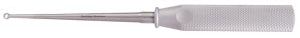 Medline Cone Ring Curettes - Cone Ring Curette, Straight, 4 mm, Aluminum Handle, 9" - MDS4020204