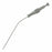 Medline Frazier Suction Tubes with Stylet - 8 Fr 3-7/8" (9.8 cm) Working Length 45° Angle Frazier Suction Tube with Stylet - MDS4029508A