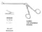 Medline Spurling Intervertebral Rongeurs - Spurling Intervertebral Disc Rongeur, Straight Angle, 4 mm x 10 mm Jaws, 7" Shaft - MDS4044201