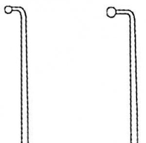 Medline Krayenbuehl Hooks - HOOK, KRAYENBUHL, DELICATE, FIG-1, 7.25" - MDS4090601