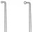 Medline Krayenbuehl Hooks - HOOK, KRAYENBUHL, DELICATE, FIG-1, 7.25" - MDS4090601