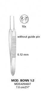 Medline Bonn Iris Forceps - DBD-FORCEP, IRIS, MOD. BONN, NO PIN, 1:2, 2 3 - MDS4294607