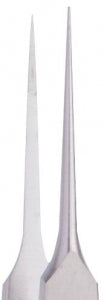 Medline Castroviejo Corneal Suturing Forceps - Castroviejo Corneal Suturing Forceps, Tying, Round, 1 x 2 Teeth, 0.5 mm - MDS4319114