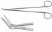 Medline Hegemann-Diethrich Scissors - 7" (17.8 cm) Long 90˚ Angle Hegemann-Diethrich Micro Scissors - MDS4340390