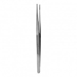 Medline Rhoton Tissue Forceps - 7" (17.8 cm) Rhoton Tissue Forceps with Straight Blunt Tips - MDS4378509