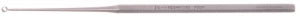 Medline Buck Ear Curettes - CURETTE, EAR, BUCK, ANG, BL, FIG 0, 6.5" - MDS4411500