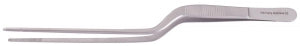 Medline Adson Dressing Forceps - Adson Dressing Forceps, Bayonet, Fine Serrated, 7.5" - MDS4420113