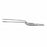 Medline Lucae Dressing Forceps - Lucae-Bayonet ENT Dressing Forceps, Nonsterile, Single-Use, 6.25", Select - MDS4420616