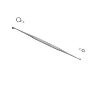 Medline Double-Sided Jansen Ear Curette - 6" (15 cm) Double-Sided Jansen Ear Curette - MDS4497415