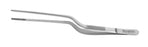 Medline Jansen Bayonet Dressing Forceps - 7.5" (19 cm) Serrated Jansen Bayonet Dressing Forceps - MDS4615418