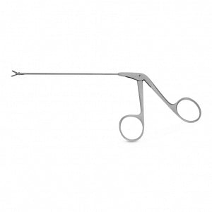 Medline Endo-Sinus Forceps - 3-3/4" (9.5 cm) Endo-Sinus Forceps with Double-Action 110° Angled Up Tip - MDS4630701