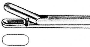 Medline Takahashi Nasal Forceps - Takahashi Nasal Forceps, Straight, 4.0 mm Bite, 10 mm, 4.5" - MDS4631301