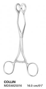 Medline Collin ENT Forceps - FORCEPS, TONGUE HOLDING, COLLIN, 7" - MDS4825018