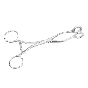 Medline Collin ENT Forceps - FORCEPS, TONGUE HOLDING, COLLIN, 7" - MDS4825018