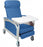 Winco Mfg., LLC Convalescent Recliner Chair - Serenity Convalescent Recliner with Tray, Royal Blue - 5251-02