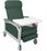 Winco Mfg., LLC Convalescent Recliner Chair - Serenity Convalescent Recliner with Tray, Hunter Green - 5251-06