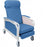 Winco Mfg., LLC Convalescent Recliner Chair - Serenity Convalescent Recliner, No Tray, Royal Blue - 5261-02