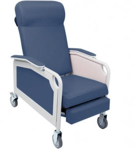 Winco Mfg., LLC Convalescent Recliner Chair - Serenity Convalescent Recliner TB133, No Tray, Blueridge - 5261-17-TB