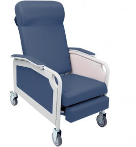 Winco Mfg., LLC Convalescent Recliner Chair - Serenity Convalescent Recliner, No Tray, Blueridge - 5261-17