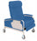 Winco Mfg., LLC XL Convalescent Recliner with Tray - Extra Wide Serenity Recliner, Royal Blue - 5291-02