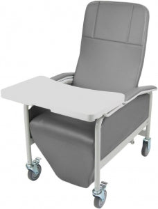 Winco Manufacturing Caremore Recliners - 535 Caremore Recliner, Gray, TB133 - 5351-07-TB