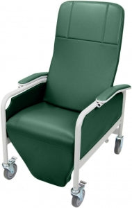 Winco Manufacturing Caremore Recliners - Caremore Recliner, No Tray, Hunter Green, TB133 - 5361-06-TB