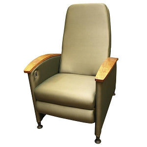 Winco Mfg., LLC Cozy Comfort Premier Room Recliner - Premier Cozy Comfort Recliner with Pedestal Feet, Taupe - 5584-03