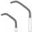 Medline Satinsky Vena Cava Clamps - FORCEPS, VENACAVA, SATINSKY, 3.2X.9CM, 10.5" - MDS5632926