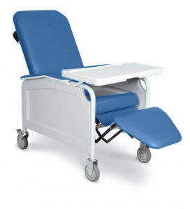 Winco Mfg., LLC LifeCare Recliner - LifeCare 3-Position Recliner TB133, Royal Blue - 5851-02-TB