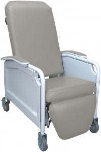 Winco Mfg., LLC LifeCare Recliner - LifeCare 3-Position Recliner TB133, No Tray, Grey - 5861-07-TB