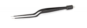 Medline Scoville Bipolar Forceps - Scoville-Greenwood Bipolar Forceps with Insulated Bayonet-Style Handle, Straight 2 mm Wide Tip, 8.75" Overall Length, Use with Reusable Cable MDS5990 - MDS594008A