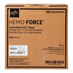 Medline Hemo-Force and Hemo-Force II Intermittent DVT Pumps and Tubing - Hemo-Force Intermittent DVT Pump with Tubing Set, Gen 2 - MDS600INT2