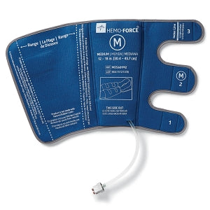 Medline Hemo-Force II Intermittent Single-Bladder DVT Sleeves - Medium Intermittent Hemo-Force II DVT Calf Sleeve with Circumference of 12"- 18" (22.9 cm - 45.7 cm) - MDS601M2