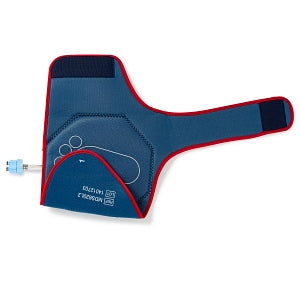 Medline Hemo-Force II Intermittent Single-Bladder DVT Sleeves - Large Intermittent Hemo-Force II DVT Foot Sleeve with Circumference of 13"- 16" (33 cm - 40.6 cm) Instep - MDS620L2