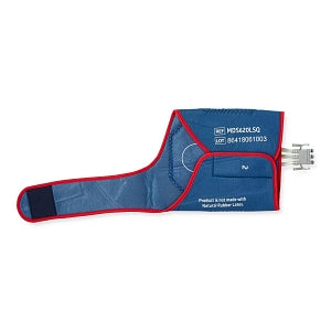 Medline Hemo-Force Sequential Triple-Bladder DVT Sleeves - Hemo-Force Sequential DVT Sleeve, Foot, Size L with 13" - 16" (33 - 40.6 cm) Instep - MDS620LSQ